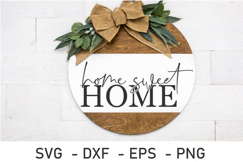 Home Sweet Home SVG files for Silhouette SVG Chamsae Studio 