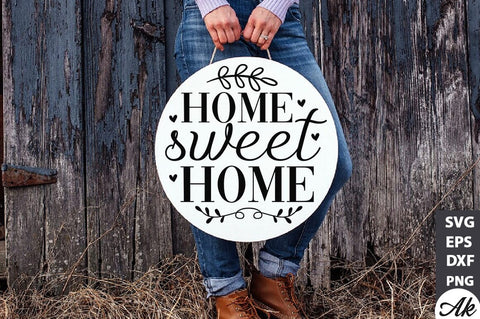 Home sweet home SVG SVG akazaddesign 