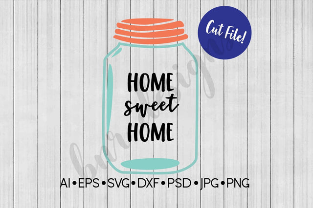 Home Sweet Home SVG SVG BNRDesignShop 