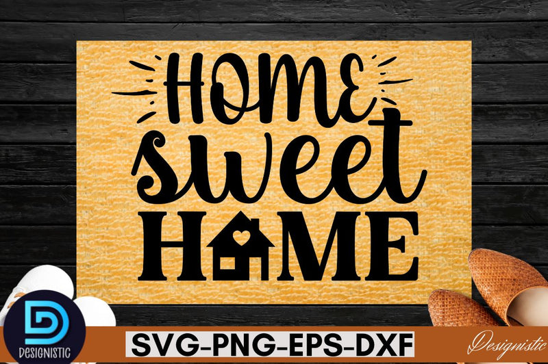 Home sweet home SVG SVG DESIGNISTIC 