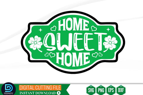 Home sweet home SVG SVG DESIGNISTIC 