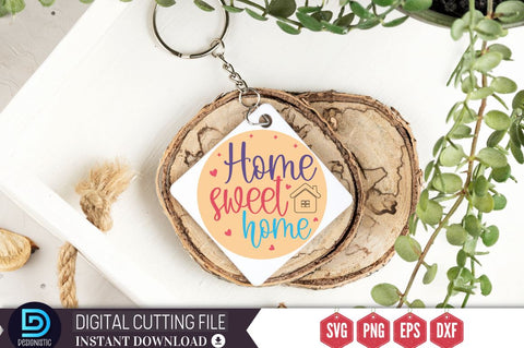 Home sweet home SVG SVG DESIGNISTIC 