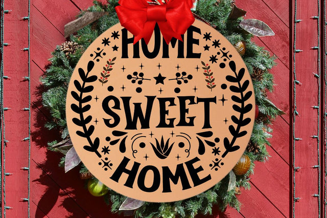 Home sweet home SVG SVG DESIGNISTIC 
