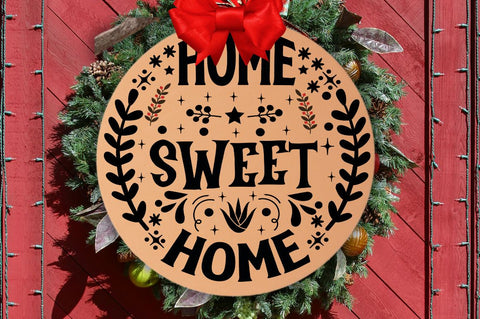 Home sweet home SVG SVG DESIGNISTIC 