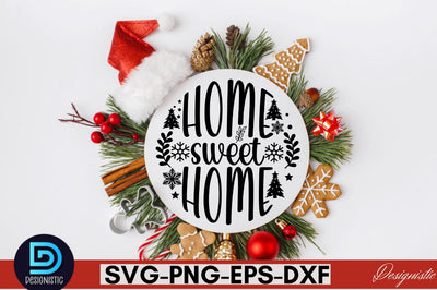 Home sweet home SVG SVG DESIGNISTIC 