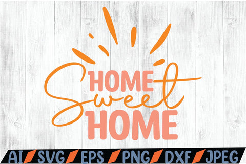 Home Sweet Home SVG SVG MStudio 