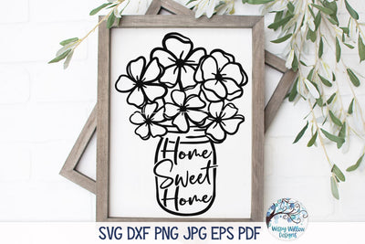 Home Sweet Home Svg SVG Wispy Willow Designs 