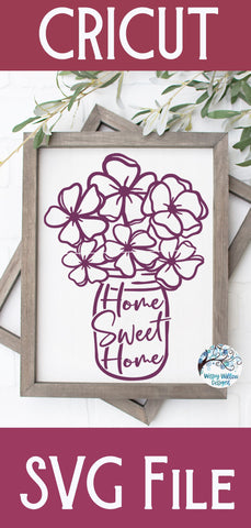 Home Sweet Home Svg SVG Wispy Willow Designs 