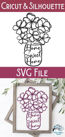 Home Sweet Home Svg SVG Wispy Willow Designs 