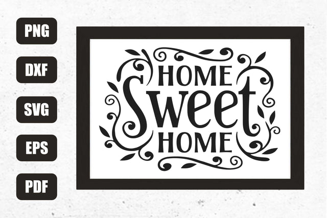 Home Sweet Home Svg, Welcome Sign Svg, Farmhouse Sign Svg SVG Litke Designs 