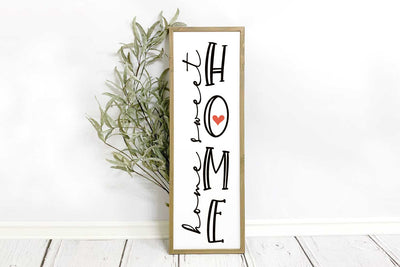 Home Sweet Home - Valentine Porch Sign SVG SVG Shine Green Art 