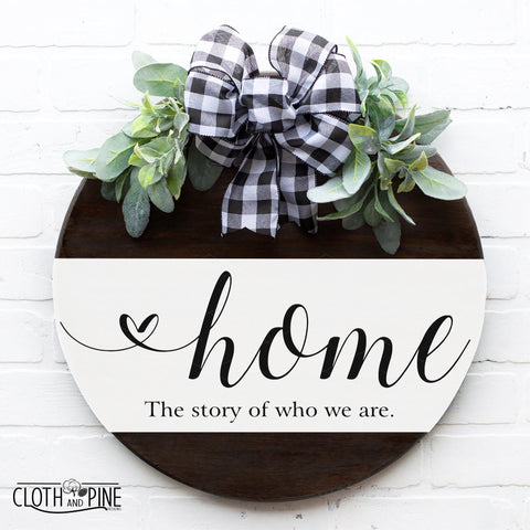 Home The Story of Who We Are SVG Cloth and Pine Designs 