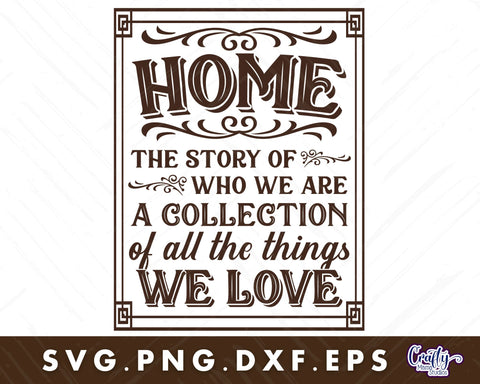 Home The Story Of Who We Are Svg SVG Crafty Mama Studios 