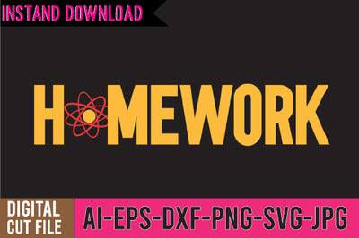Home Work SVG Cut File SVG BlackCatsMedia 