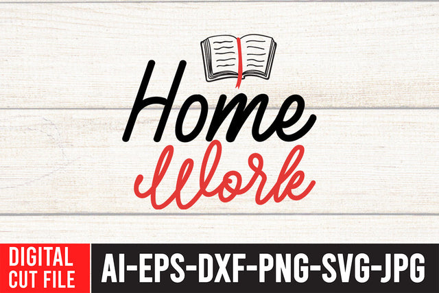 Home Work SVG Design SVG BlackCatsMedia 