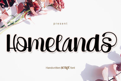 Homelands Font JH-CreativeFont 