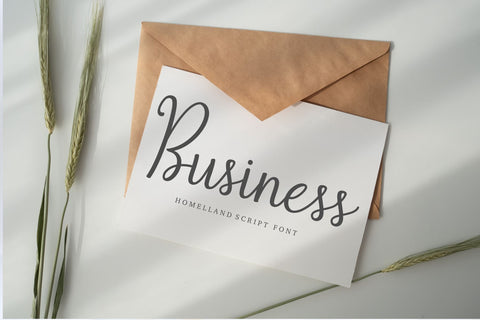 Homelland Font Chamsae Studio 