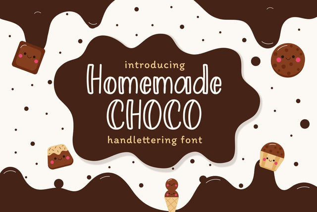 Homemade Choco Font tlatoustype 