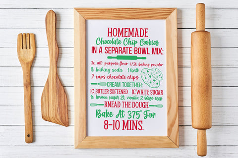 Homemade chocolate chip SVG Design SVG Regulrcrative 