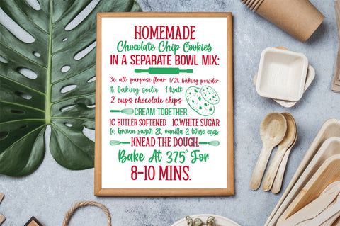 Homemade chocolate chip SVG Design SVG Regulrcrative 