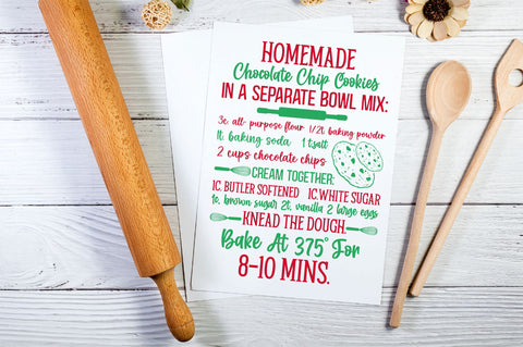 Homemade chocolate chip SVG Design SVG Regulrcrative 