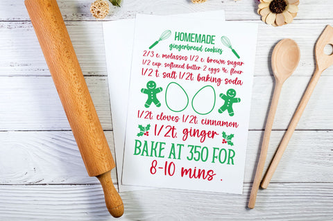 Homemade gingerbread cookies SVG Design SVG Regulrcrative 