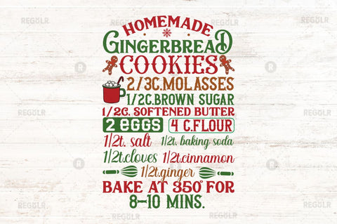 Homemade gingerbread cookies SVG SVG Regulrcrative 