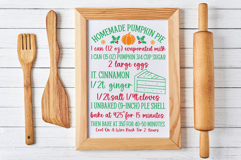 Homemade pumpkin pie SVG Design SVG Regulrcrative 