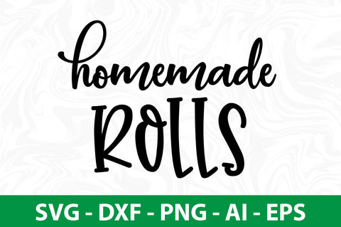 Homemade Rolls SVG SVG nirmal108roy 