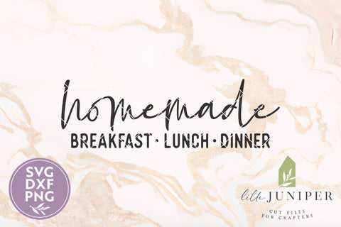 Homemade SVG, Kitchen Sign SVG SVG LilleJuniper 