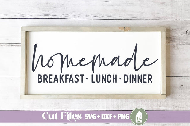 Homemade SVG, Kitchen Sign SVG SVG LilleJuniper 