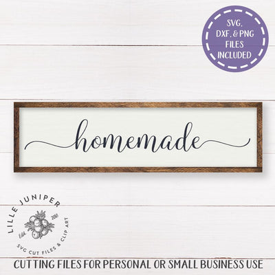 Homemade SVG | Rustic Sign SVG SVG LilleJuniper 