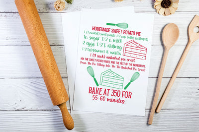 Homemade sweet potato pie SVG Design SVG Regulrcrative 