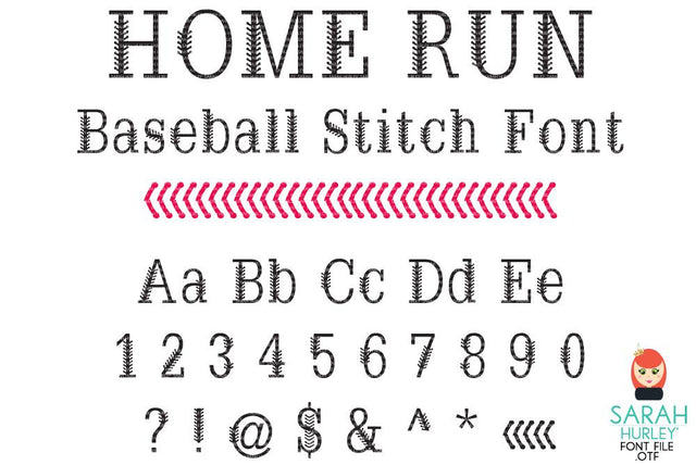 Homerun Font Font Sarah Hurley 