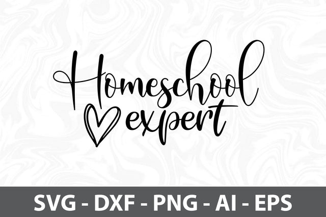Homeschool expert svg SVG orpitasn 