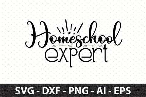 Homeschool expert svg SVG orpitasn 