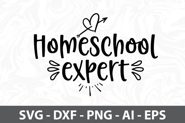 Homeschool expert SVG SVG orpitasn 