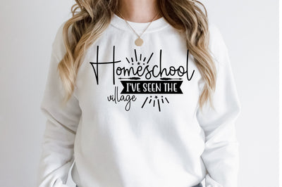 Homeschool I have seen the village svg SVG orpitasn 
