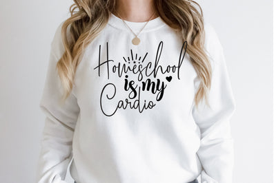 Homeschool is my cardio svg SVG orpitasn 