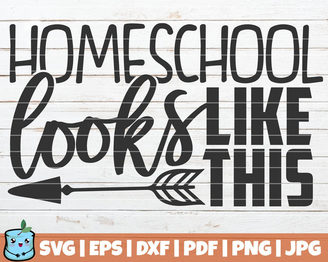 Homeschool Looks Like This SVG MintyMarshmallows 