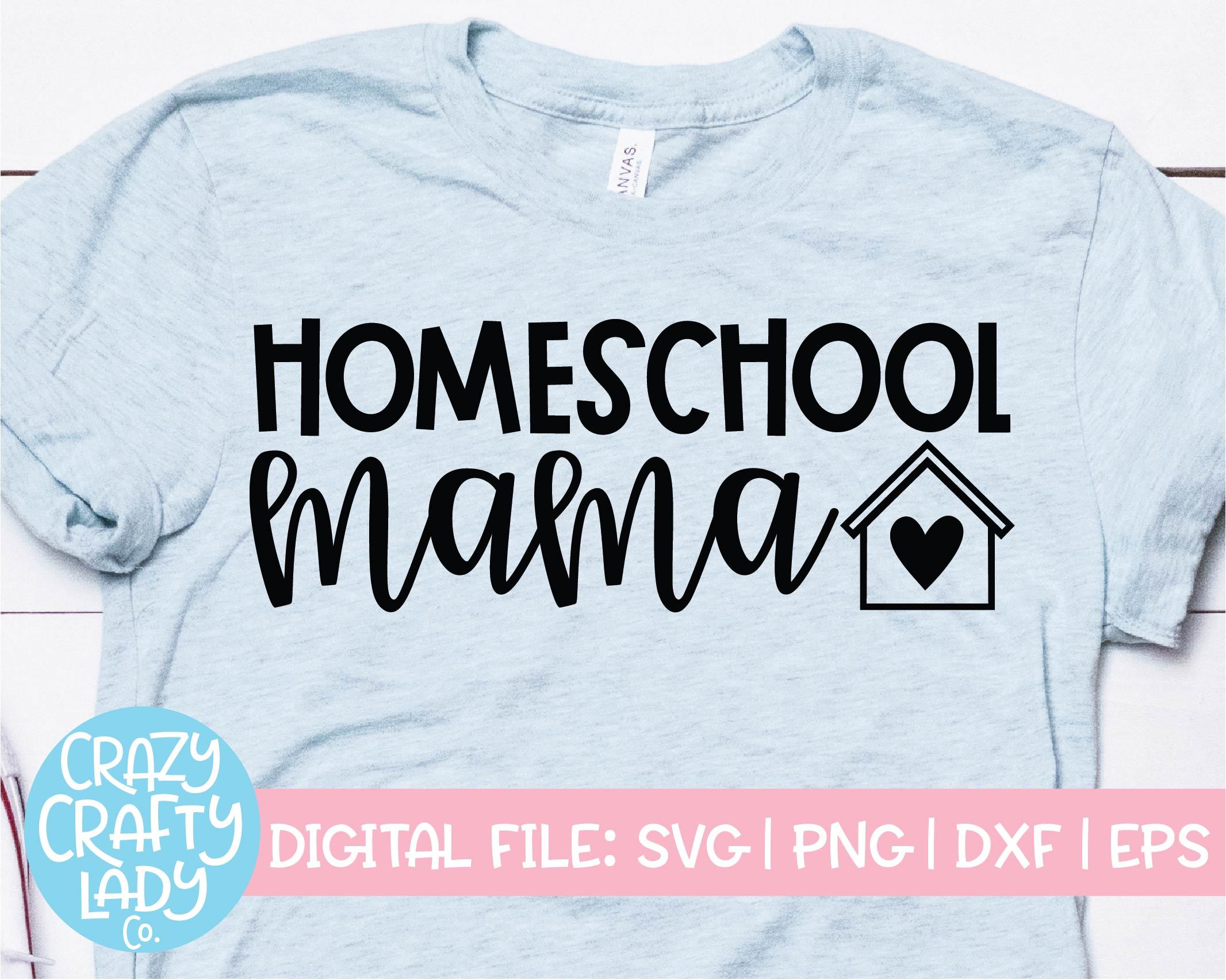 Homeschool Mama | School Quote SVG Cut File - So Fontsy