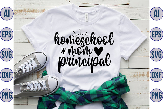 Homeschool mom principal svg SVG orpitasn 