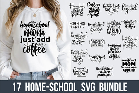 Homeschool Mom SVG Bundle SVG orpitasn 