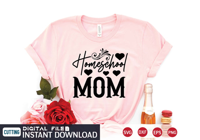 Homeschool Mom SVG designer krishna 