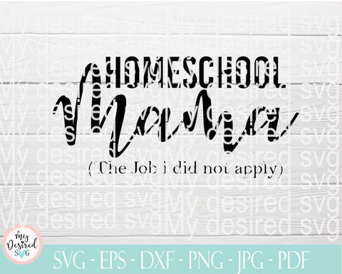 Homeschool Mom svg, quarantine svg, Homeschool Mama Svg, Quarantine Life, mom life svg, mother day, Social Distancing svg, files for cricut SVG MyDesiredSVG 
