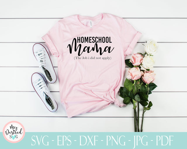 Homeschool Mom svg, quarantine svg, Homeschool Mama Svg, Quarantine Life, mom life svg, mother day, Social Distancing svg, files for cricut SVG MyDesiredSVG 