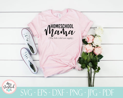 Homeschool Mom svg, quarantine svg, Homeschool Mama Svg, Quarantine Life, mom life svg, mother day, Social Distancing svg, files for cricut SVG MyDesiredSVG 