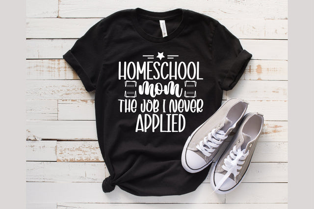 Homeschool mom the job I never applied SVG orpitasn 