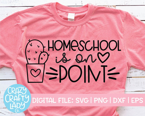 Homeschool | School Quote SVG Cut File Bundle SVG Crazy Crafty Lady Co. 