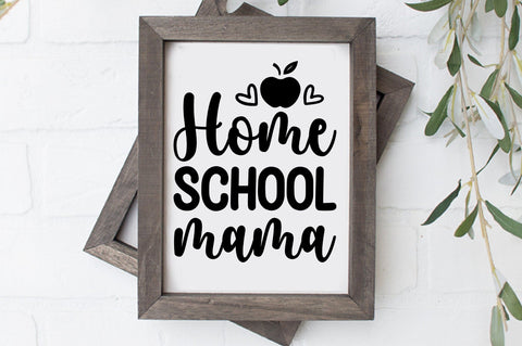 Homeschool SVG Bundle.Back to School Cut File, Kids' Home School Saying, SVG Designangry 